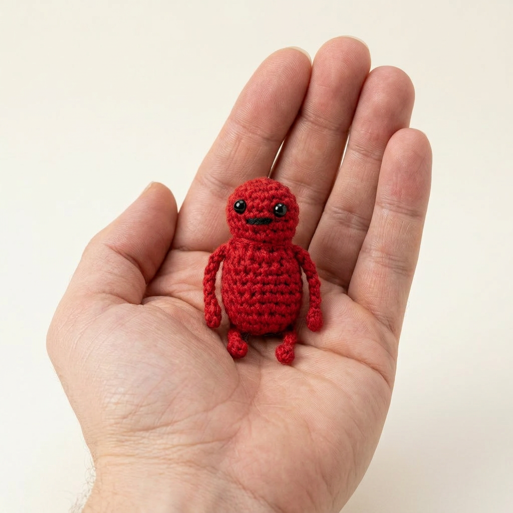 Jilly Tykes handmade crochet character